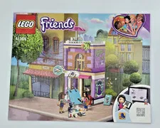 LEGO Friends Emma's Art Studio 41365 Instruction Manual Only 2019 Retired