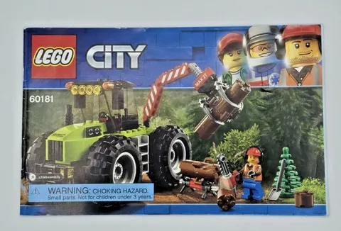 Lego 60181 City Forest Tractor Instruction Manual Only No Bricks 2018 Retired