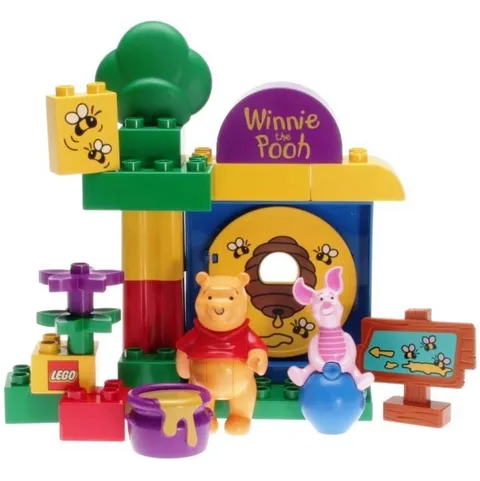 COMPLETE LEGO Duplo 2984  Pooh ‘n Piglet’s Honey Hunt Building Block Set
