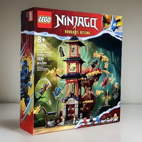 ✅ NEW LEGO Ninjago Dragons Rising Set 71795 Temple Of The Dragon Energy Cores