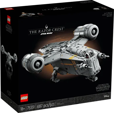 LEGO - 75331 - Star Wars - UCS The Razor Crest 6,187 Pieces - New Sealed Shipper