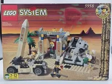 LEGO System Adventurers 5958 Mummy's Tomb NEW SEALED 1998 Retired Egypt Set!