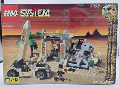 LEGO System Adventurers 5958 Mummy's Tomb NEW SEALED 1998 Retired Egypt Set!