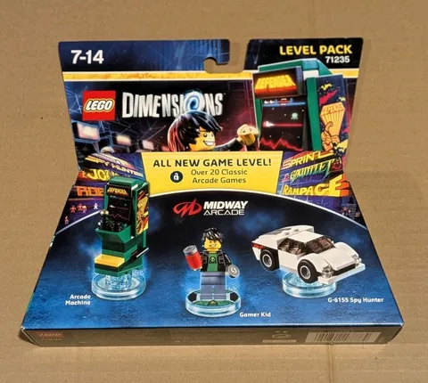 LEGO 71235 Dimensions Midway Arcade Gamer Kid Level Pack 