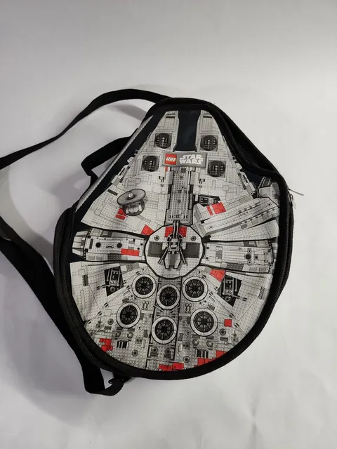 LEGO Star Wars Millenium Falcon Zipper Storage Bag Mini Figure Carrying Case
