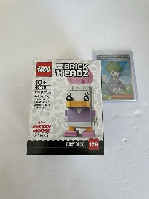 LEGO BRICKHEADZ: Daisy Duck (40476) | New | Sealed | Retired | Free Ship