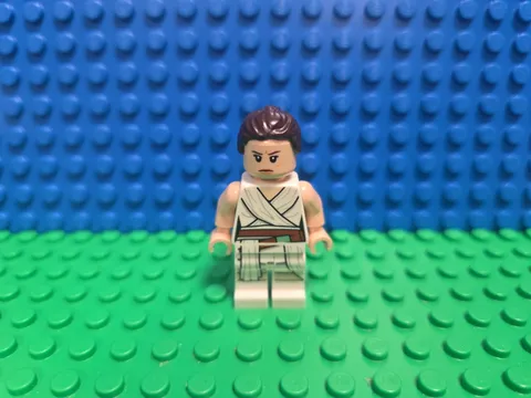 LEGO Rey Minifigure Star Wars CMF Lot 75279 sw1054 75250 75284 Jedi Retired HTF 