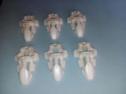 6 Bionicle Lego 44138 in Pearl White Rahkshi Foot Feet Genuine Lego WYSIWYG 6 pc