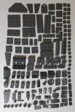 LEGO Parts and Pieces Dark Bluish Gray Assortment #2