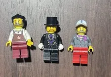Lot of 3 The LEGO minifigures Pre-owned FREE Shipping