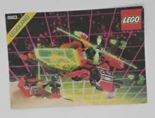 Vintage Lego Space Instructions Only 1980s Legoland 6923 No Bricks