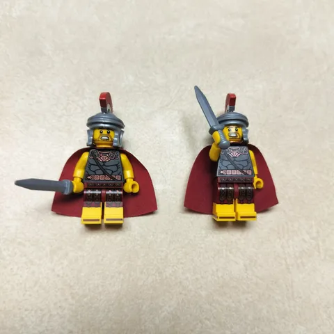Lego Series 10 Minifigures ROMAN COMMANDER Lot of 2 Minifigs
