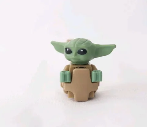 LEGO Star Wars The Child Baby Yoda Grogu & carrier minifigure 75292 75299
