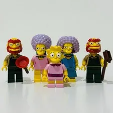 Lego Simpsons Series 2 Collectable Minifigure CMF 71009 Lot of 5 Free Postage