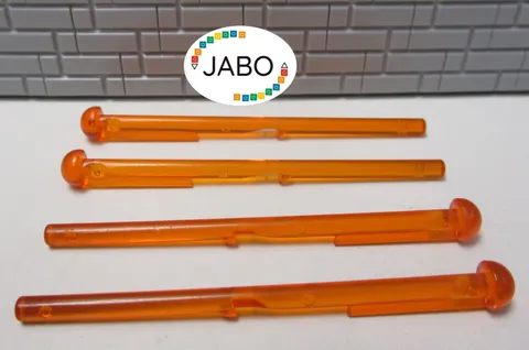 (G11/2/3) LEGO 4x15303 Arrow Trans Orange for Spring Shooter Cannon