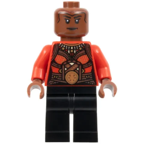 LEGO Marvel Super Heroes Okoye Minifigure sh0847 New Wakanda Warrior