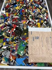 LEGO Bricks & Blocks Bulk Lot Mixed Bricks Pieces Parts Multicolor, Padded