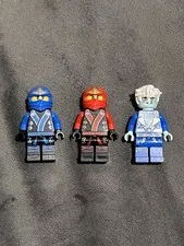 LEGO Ninjago Minifigure Lot Final Battle Jay Kai + Avatar Jay