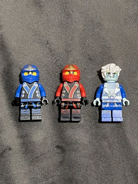 LEGO Ninjago Minifigure Lot Final Battle Jay Kai + Avatar Jay