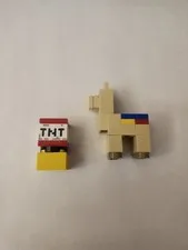 LEGO Minecraft lot of 2 llama and Tnt 