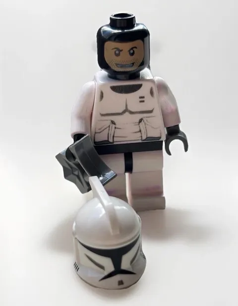 Lego Star Wars Scout Trooper Mini figure With Phase 1 Clone Wars Helmet Sw0005b