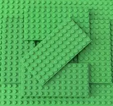 100% Authentic Lego Basic Plate 6x12 Building Blocks Qty 6 No 3028