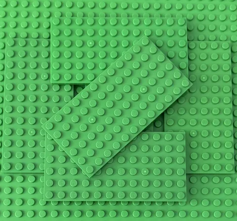 100% Authentic Lego Basic Plate 6x12 Building Blocks Qty 6 No 3028