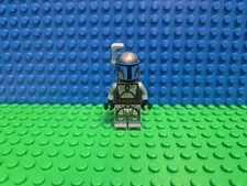 LEGO Jango Fett Minifigure sw1433 75433 Star Wars CMF Lot Rare Retired Bounty