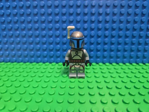 LEGO Jango Fett Minifigure sw1433 75433 Star Wars CMF Lot Rare Retired Bounty