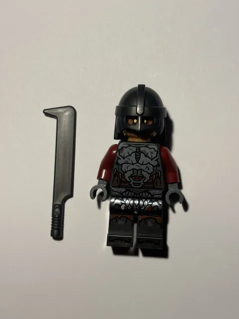 Grond Orc Minifigure With Helmet (LEGO, Lord Of The Rings)