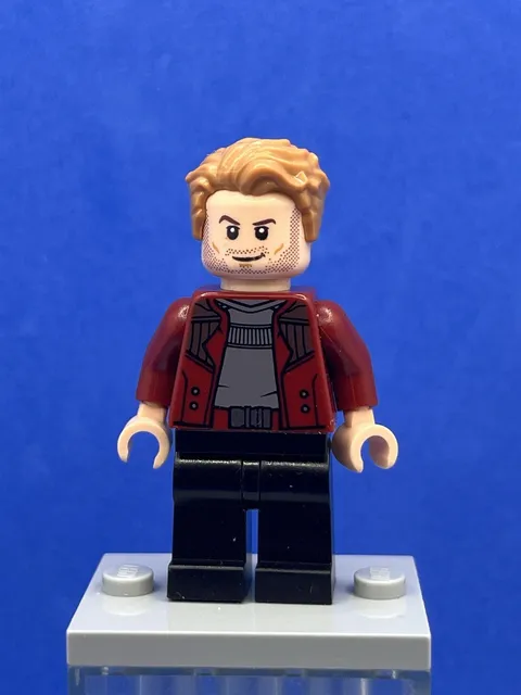 Star-Lord (Infinity War) sh0499 - LEGO Marvel Superheroes Used Minifigure