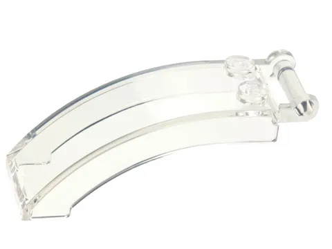 LEGO 7x Trans-Clear Windscreen 6 x 2 x 2 with Bar Handle inv.625