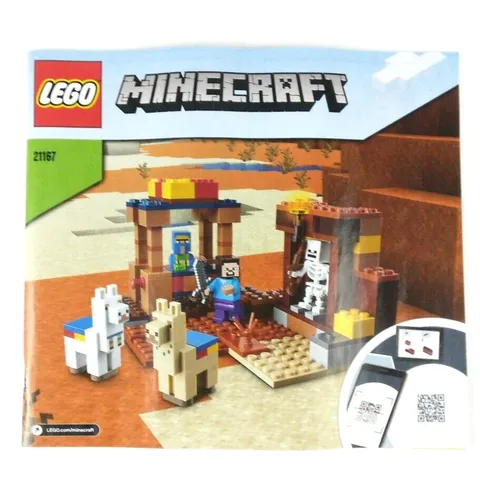 LEGO® Minecraft The Trading Post Instruction Manual Book 6352108 for Set 21167
