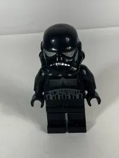 Lego Star Wars Imperial Shadow Trooper Minifig 7667 7664 Minifigure Black Helmet