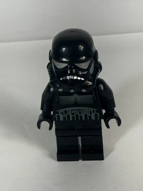 Lego Star Wars Imperial Shadow Trooper Minifig 7667 7664 Minifigure Black Helmet