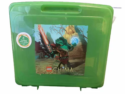LEGO Chima Green Project Storage Case Tote Box 499510 Case Only