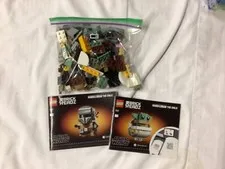 LEGO The Mandalorian & The Child Brickheadz #75317 - Pre-owned 100% Complete