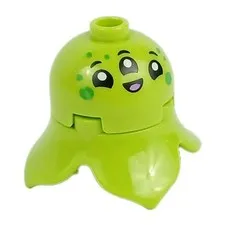LEGO® CITY  Space Exploration Dome Top Head Alien Minifigure™ cty1757