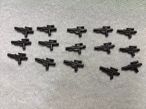 STAR WARS LEGO 15x Dark Pearl Blasters- Brand New
