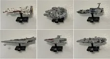 Universal Wall Mount LEGO® Star Wars™ Mid-Scale Starship Collection. 75356 75375