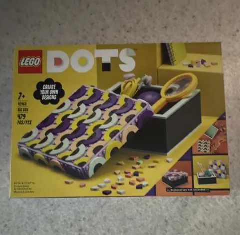 LEGO DOTS Big Box 41960 Complete Set 479 pcs Arts & Crafts Accessories