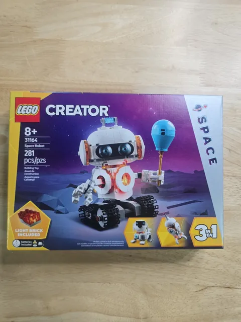 LEGO Creator 3in1 Space Robot Toys - Building Toys W/ 3 Options, Robot,
