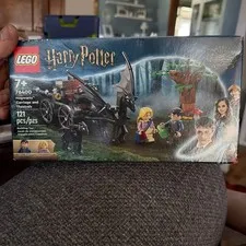LEGO Harry Potter Hogwarts Carriage Thestrals 76400 New Sealed Box BOX DENTED