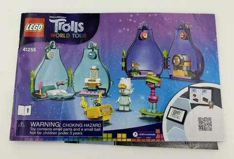 Lego Trolls World Tour 41255 Booklet #1 Instructional Manual Only