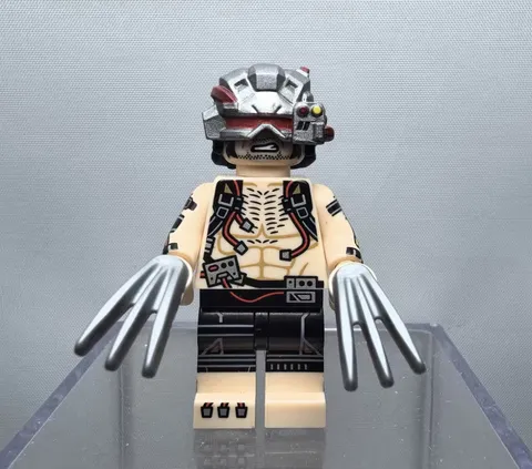 LEGO Marvel X Men Wolverine Fortnite Design custom minifigure by Louder