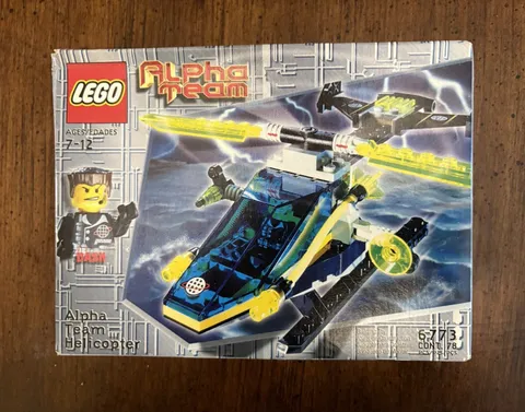 LEGO 6773 Alpha Team Helicopter Instruction Manual Booklet Illustrated