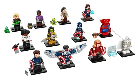 ~ LEGO 71031 Marvel Studio Minifigures Series 1~ Scarlet Witch~ Loki~Spider-Man~
