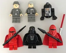 LEGO Minifigure STAR WARS Lot Set of 6 Bulk Sale