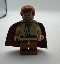 2005 LEGO Star Wars Minifigure Obi-Wan Kenobi (7255) General Grievous Chase ￼￼