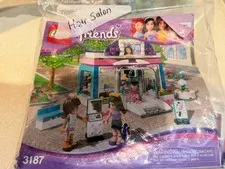LEGO Friends 3187 Butterfly Beauty Shop Salon w/ Instructions Retired